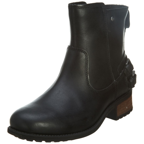 UGG Shoes - UGG Orion Buckled Leather Moto Boots 7M  New